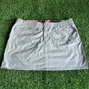 BEN SHERMAN Khaki Mini Skirt size large